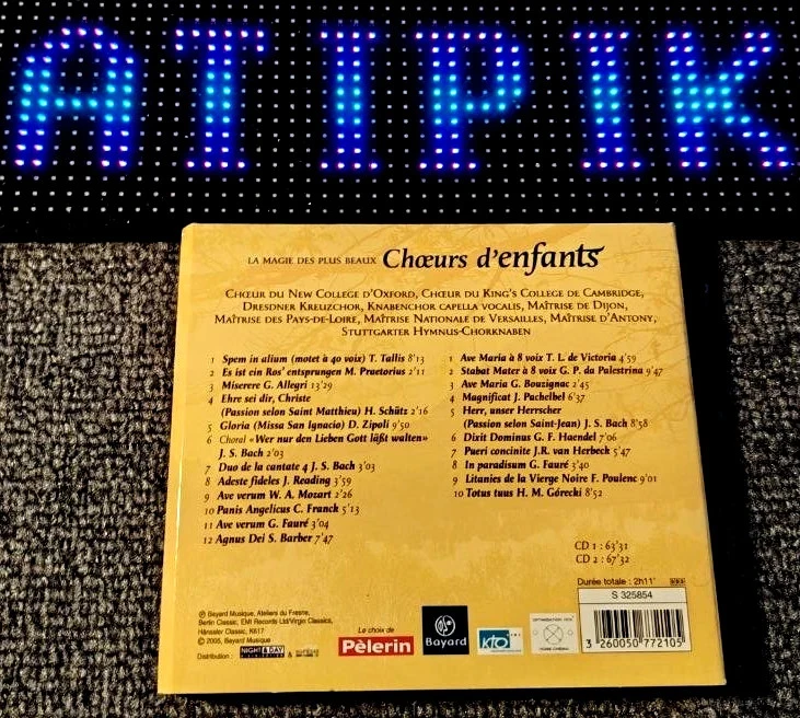 🎶 Coffret 2 CD Coros Infantis - A Magia Dos Mais Belos Coros : Indispensável ! – photo 2